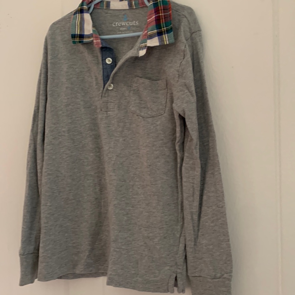 Long sleeve polo shirt